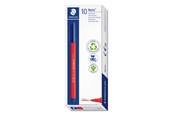 Przybory do pisania i rysowania - Staedtler Fibre-tip pen Noris.10 pcs red - 326-2