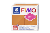 Materialy hobbystyczne - Staedtler Mod. clay FIMO soft cognac - 8020-76