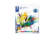 Materiały hobbystyczne - Staedtler Acrylic paint tubes 24pc - 4007817024171