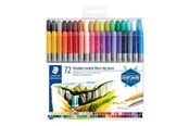 Przybory do pisania i rysowania - Staedtler Double-ended fibre-tip pens 72pcs - 3200 TB72