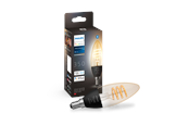 Inteligentny dom - Philips Hue White Ambiance Filament E14 Candle 1-Pack - 929003145201
