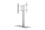 Uchwyty ścienne, uchwyty AV i meble AV - Multibrackets M Public Display Stand 110 HD Single Silver w. Floorbase - Max 60 kg - recommended for 85" - 7350105210853