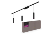 Inteligentny dom - Philips Hue Perifo Ceiling Pendant - 3 Cylinders - Black - 929003117101