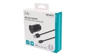 Telefon - Adapter i Ładowarka - Deltaco USB-CAR130 car power adapter - USB - 12 Watt - USB-CAR130