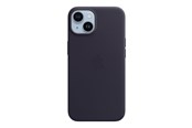 Telefon - Pokrowiec i etui - Apple iPhone 14 Leather Case with MagSafe - Ink - MPP63ZM/A