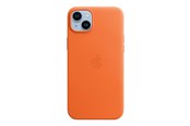 Telefon - Pokrowiec i etui - Apple iPhone 14 Plus Leather Case with MagSafe - Orange - MPPF3ZM/A