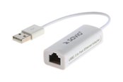 Adapter Sieciowy  (karta sieciowa, serwer druku, itp.) - Savio CL-24 - network adapter - USB 2.0 - 10/100 Ethernet x 1 - CL-24