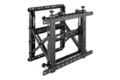 Uchwyty ścienne, uchwyty AV i meble AV - Vision - mounting kit - for LCD display - black - Max 70 kg - recommended for 45"-86" - VFM-VW6X4/2