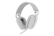 Słuchawki, zestaw słuchawkowy - Logitech Zone Vibe Wireless - Offwhite - 981-001171