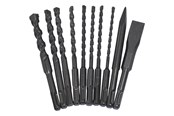 Wiertla & Bity - Makita D-44971 SDS+ DRILLBIT AND CHISEL SET 10 PCS - D-44971