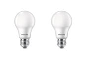 Zarówka LED - Philips Żarówka światła LED Standard 4.9W/827 (40W) 2-pack E27 - 929003540252