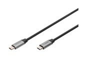 Kabel USB - DIGITUS - USB connector - USB-C to USB-C - 1 m - DB-300220-010-S