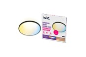 Inteligentny dom - WiZ SuperSlim Smart Ceiling Light Black 32W Tunable White & Dimmable - 929003227001