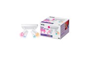 Inteligentny dom - WiZ Imageo 4x Adjustable Smart Spotlight with Square Plate Tunable White & Color White - 929003211201