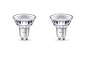 Zarówka LED - Philips Żarówka światła LED Classic 4.6W/827 (50W) 2-pack GU10 - 929001215292