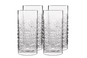Zastawa stolowa - Luigi Bormioli Ølglas/longdrinkglas Mixology textures 48 cl 4 stk - 17366