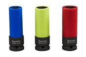 Narzedzia - Makita Impact Socket Set - 3 Pieces - E-12354