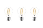 Zarówka LED - Philips Żarówka światła LED Classic 7W/827 (60W) Clear 3-pack E27 - 929001815093