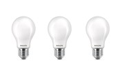 Zarówka LED - Philips Żarówka światła LED 7W/827 (60W) Frosted 3-pak E27 - 929001243033