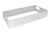 Wyciagi powietrza - THERMEX Ceiling podium, 900 mm, High w/recirculation (height 255 mm), White - 500.00.3070.0