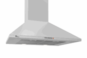 Wyciagi powietrza - THERMEX Decor 942, 700 mm, With motor, White - 527.41.3171.2