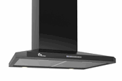 Wyciagi powietrza - THERMEX Decor 787 Wall, 600 mm, Without motor, Black - 527.41.7862.0