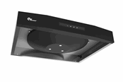 Wyciagi powietrza - THERMEX Airgrip, 598x80 mm, Incl. hygrostat and switch, Black/stainless - 530.26.5000.2