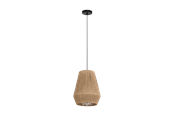 Lampy - EGLO ALDERNEY pendant light natural - 43785