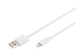 Kabel USB - DIGITUS Lightning cable - 2 m - DB-600106-020-W