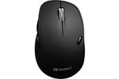 Myszka - Sandberg Wireless Mouse Pro Recharge - Myszy - Optyczny - 6 - Czarny - 631-02