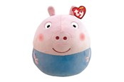 Plusz - Ty SquishaBoo George Pig 25 cm - 0008421393169