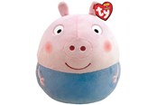Lalka, mis i akcesoria - Ty SquishaBoo George Pig 35 cm - 0008421392162