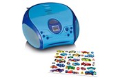 Systemy mikro i mini - Lenco SCD-24BU kids - Portable stereo FM radio with CD player - Blue - SCD-24KIDSBU