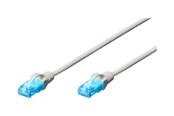 Kabel sieciowy - DIGITUS patch cable - 1 m - white - Biały - 1m - DK-1511-010/WH