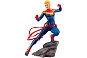 Figurki - Kotobukiya ARTFX+ Marvel Universe 1/10 Scale Pre-Painted Figure: Captain Marvel - 4934054093540