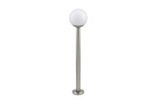 Inteligentny dom - EGLO NISIA-Z garden lamp tall stainless steel/white - 900267