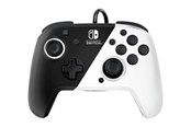 Akcesoria dla graczy - PDP Nintendo Switch Faceoff Deluxe Controller + Audio Wired - Black & White - Wired Akcesoria do konsoli do gier - Nintendo Switch - 0708056068769