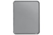 Konferencja i prezentacja - Nobo Biała tablica magnetyczna Slimline 360x280 mm, srebrna Srebrny - QB05442CD