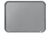 Konferencja i prezentacja - Nobo Biała tablica magnetyczna Slimline 280x220 mm, srebrna Srebrny - QB05142CD