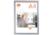 Konferencja i prezentacja - Nobo Ramka zatrzaskowa Impression Pro na plakat A4, z aluminiowym obramowaniem - 1915578