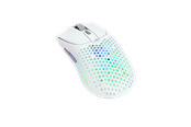 Myszka - Glorious Model O Wireless 2 - Matte White - Myszka do gier - Optyczny - 6 - Czarny z RGB - GLO-MS-OWV2-MW