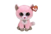 Lalka, mis i akcesoria - Ty Beanie Boos - Fiona Pink Cat 15cm - 0008421363667