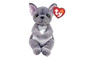 Plusz - Ty Beanie Bellies - Wilfed Grey Dog 20cm - 0008421405961