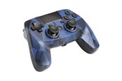 Akcesoria dla graczy - Snakebyte GAME:PAD 4 S WIRELESS (CAMO BLUE) - Wireless Controller - Sony PlayStation 4 - SB912726
