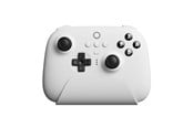Akcesoria dla graczy - 8BitDo Ultimate Bluetooth Controller w/ Charging Dock - White - Wireless - Nintendo Switch - RET00315