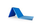 Sport i fitness - Gymstick Foldable Gym Mat 180 x 60 x 4cm Blue - 61208-BLU