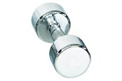 Sport i fitness - Gymstick Pro Chrome Dumbbell 10kg - single - 61072-10