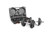 Sport i fitness - Gymstick Regulowany zestaw hantli 20 kg - 61070-20