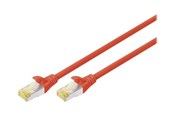 Kabel sieciowy - DIGITUS patch cable - 1 m - red - Czerwony - 1m - DK-1644-A-010-R-10