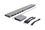 Stacja dokujaca - Targus HyperDrive - docking station - USB-C x 2 - 3 x HDMI 3 x DP - GigE - HD156